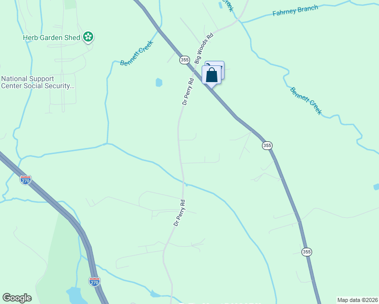 map of restaurants, bars, coffee shops, grocery stores, and more near 9933 Doctor Perry Road in Ijamsville