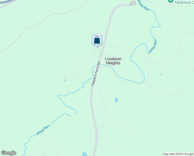 map of restaurants, bars, coffee shops, grocery stores, and more near 11070 Harpers Ferry Road in Purcellville