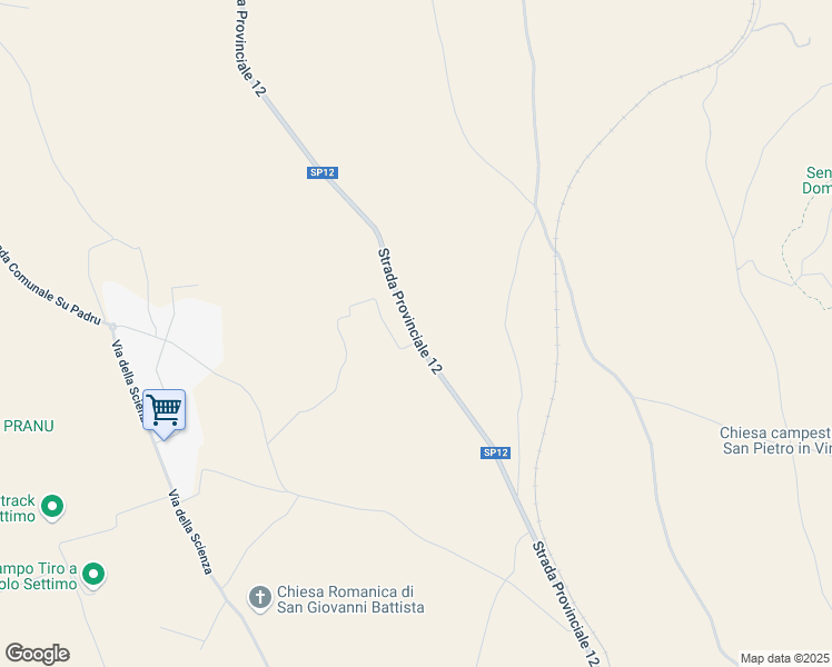 map of restaurants, bars, coffee shops, grocery stores, and more near in Metropolitan City of Cagliari
