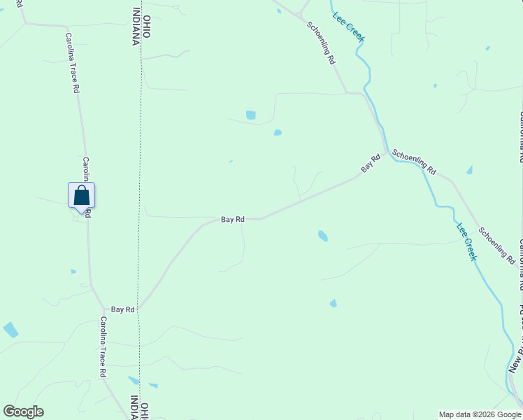 map of restaurants, bars, coffee shops, grocery stores, and more near 7737 Bay Road in Okeana