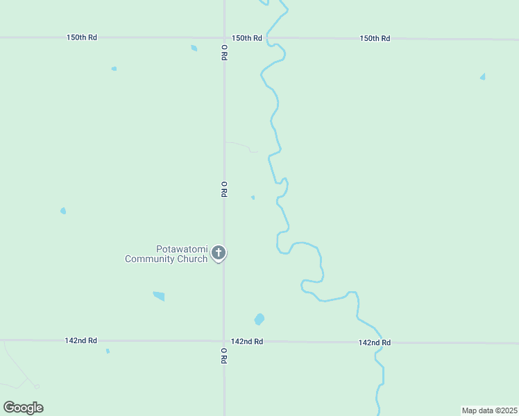 map of restaurants, bars, coffee shops, grocery stores, and more near 14414-14760 O Road in Mayetta