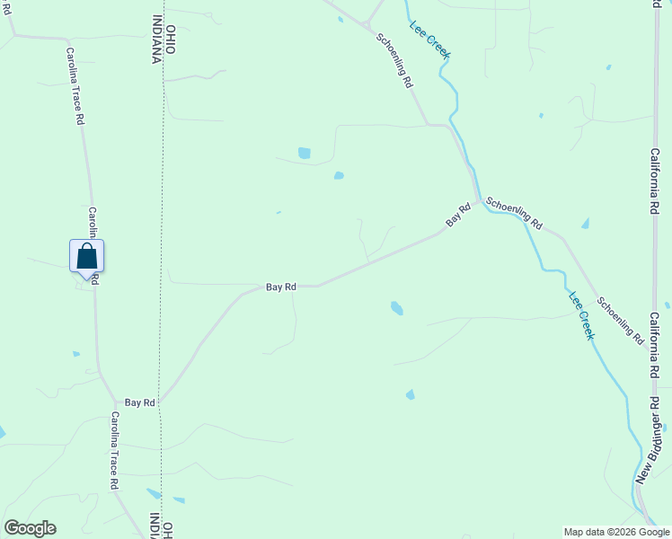 map of restaurants, bars, coffee shops, grocery stores, and more near 7737 Bay Road in Okeana