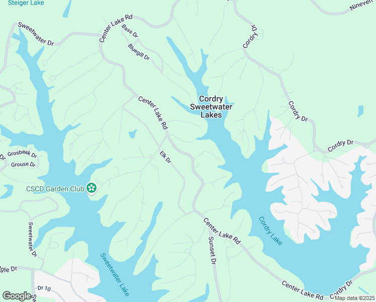 map of restaurants, bars, coffee shops, grocery stores, and more near 7789 Center Lake Road in Princes Lakes