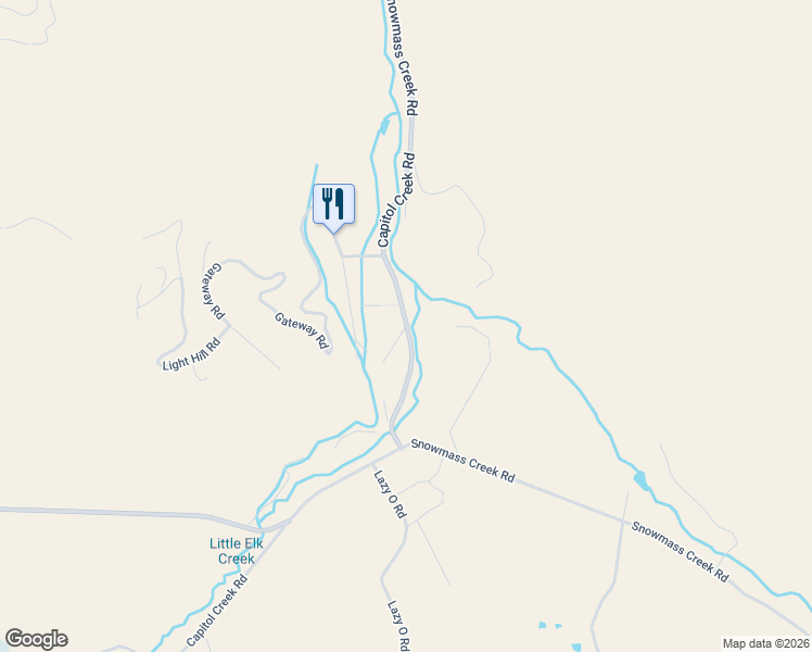 map of restaurants, bars, coffee shops, grocery stores, and more near 1 Shining Mount Way in Snowmass