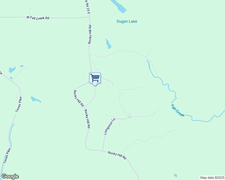 map of restaurants, bars, coffee shops, grocery stores, and more near 1506 Rocky Hill Road in Spencer