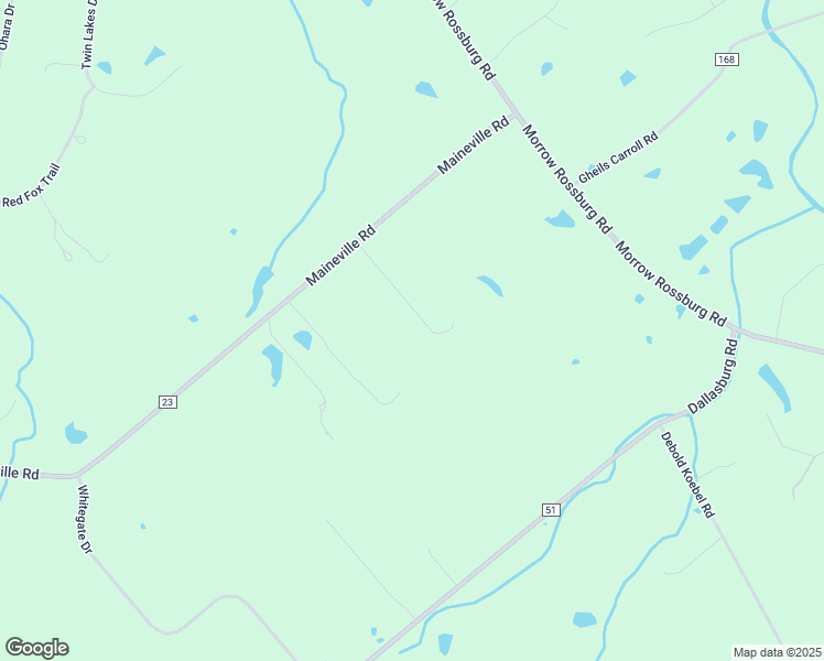 map of restaurants, bars, coffee shops, grocery stores, and more near 4003 East Foster-Maineville Road in Morrow