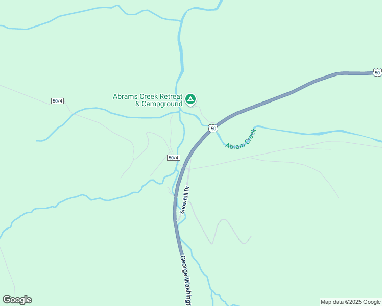 map of restaurants, bars, coffee shops, grocery stores, and more near 0 George Washington Highway in Elk Garden