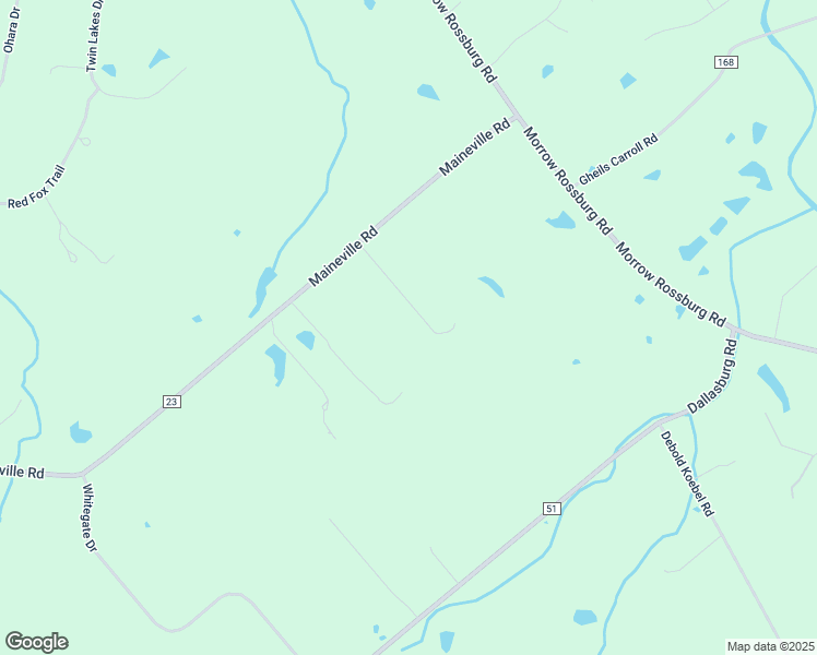 map of restaurants, bars, coffee shops, grocery stores, and more near 4003 East Foster-Maineville Road in Morrow
