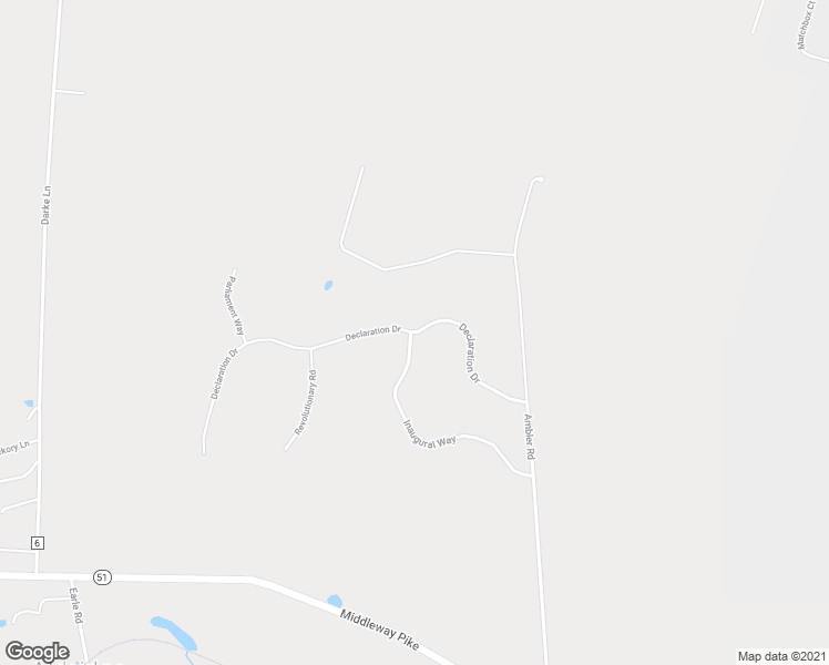 map of restaurants, bars, coffee shops, grocery stores, and more near Declaration Drive in Charles Town