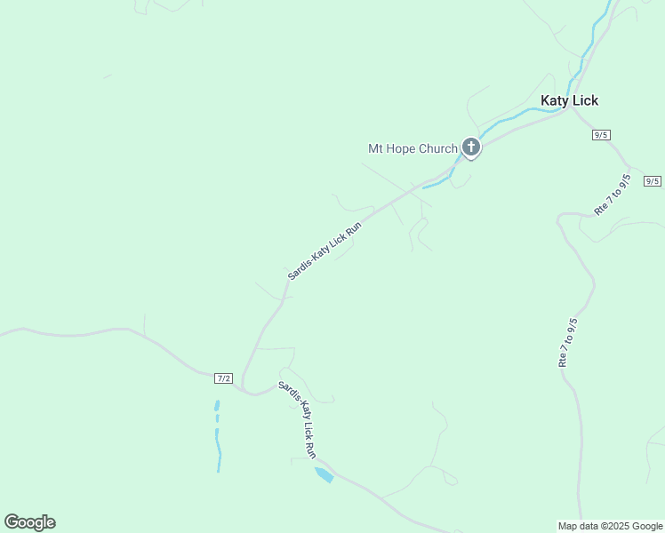 map of restaurants, bars, coffee shops, grocery stores, and more near 1834 Sardis-Katy Lick Run in Clarksburg