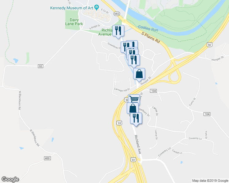 map of restaurants, bars, coffee shops, grocery stores, and more near in Athens
