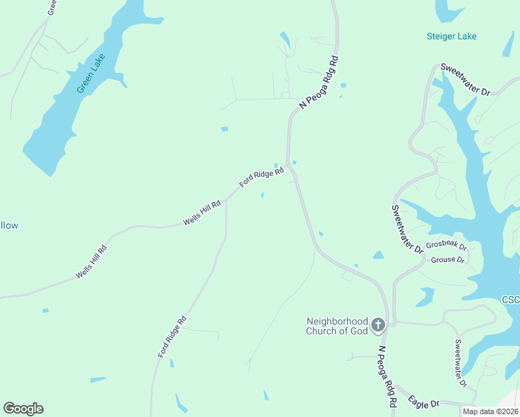 map of restaurants, bars, coffee shops, grocery stores, and more near 7953 Ford Ridge Road in Nineveh