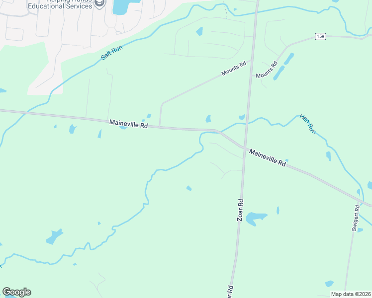 map of restaurants, bars, coffee shops, grocery stores, and more near 1311 East Foster-Maineville Road in Maineville