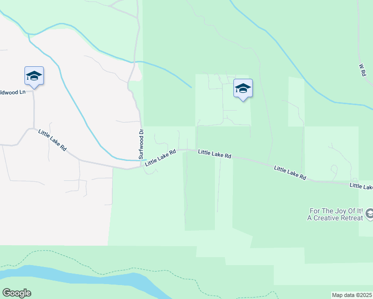 map of restaurants, bars, coffee shops, grocery stores, and more near Little Lake Road in Mendocino