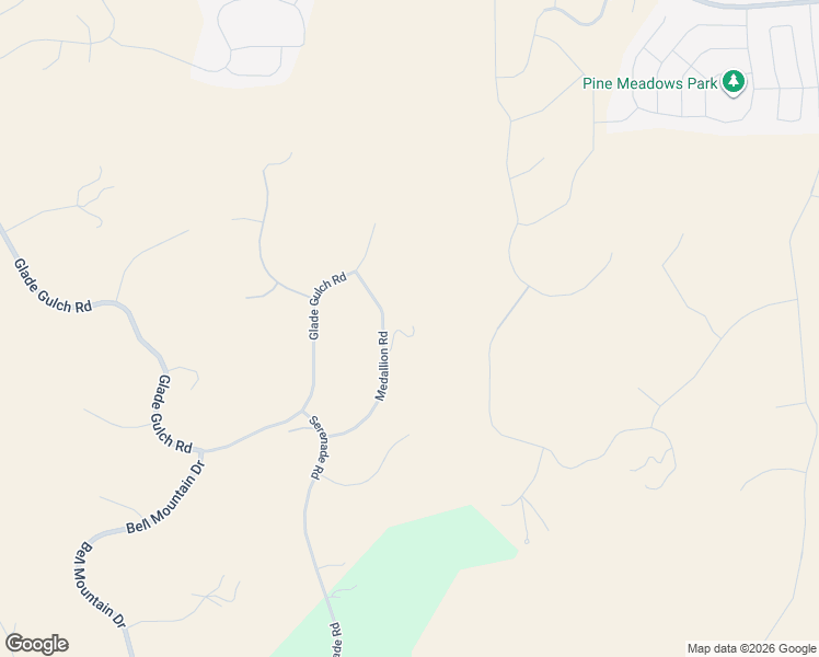 map of restaurants, bars, coffee shops, grocery stores, and more near 3440 Medallion Road in Castle Rock