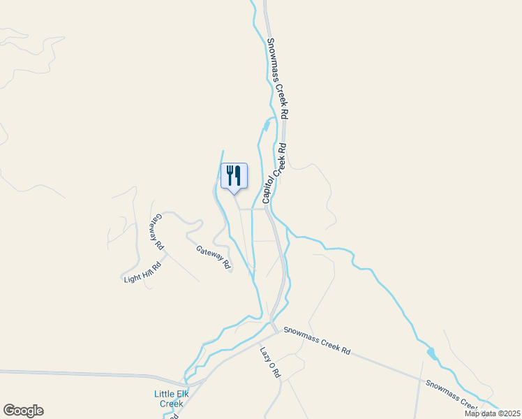 map of restaurants, bars, coffee shops, grocery stores, and more near 1461 Snowmass Creek Rd in Snowmass