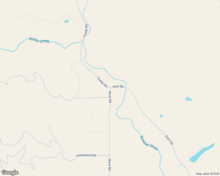 map of restaurants, bars, coffee shops, grocery stores, and more near 12101 Tomki Road in Redwood Valley