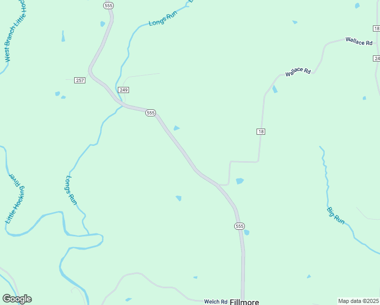 map of restaurants, bars, coffee shops, grocery stores, and more near 5100 Ohio 555 in Little Hocking