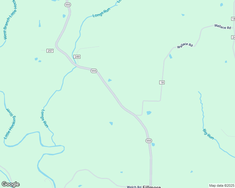 map of restaurants, bars, coffee shops, grocery stores, and more near 5100 Ohio 555 in Little Hocking