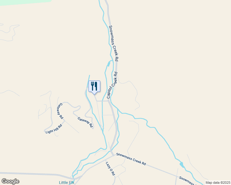 map of restaurants, bars, coffee shops, grocery stores, and more near 110 Merrill Park in Snowmass