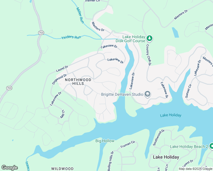 map of restaurants, bars, coffee shops, grocery stores, and more near 105 Dogwood Drive in Cross Junction