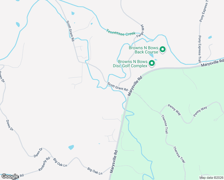map of restaurants, bars, coffee shops, grocery stores, and more near 12156 Scott Grant Road in Marysville
