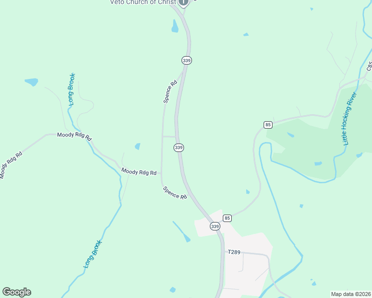 map of restaurants, bars, coffee shops, grocery stores, and more near 2402 Ohio 339 in Belpre