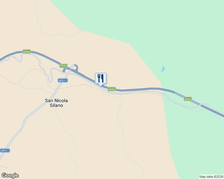 map of restaurants, bars, coffee shops, grocery stores, and more near Strada Statale 107 Silana Crotonese in Provincia di Cosenza