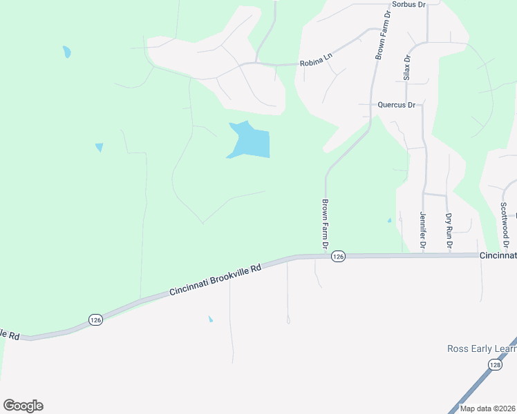 map of restaurants, bars, coffee shops, grocery stores, and more near 3235 Covered Wagon Estate Lane in Hamilton