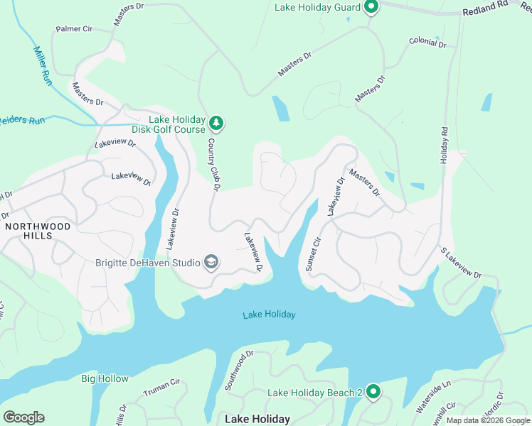 map of restaurants, bars, coffee shops, grocery stores, and more near 806 Lakeview Drive in Cross Junction