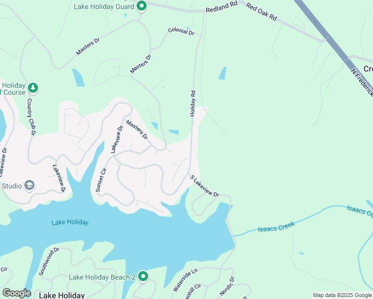 map of restaurants, bars, coffee shops, grocery stores, and more near 169 Holiday Road in Cross Junction