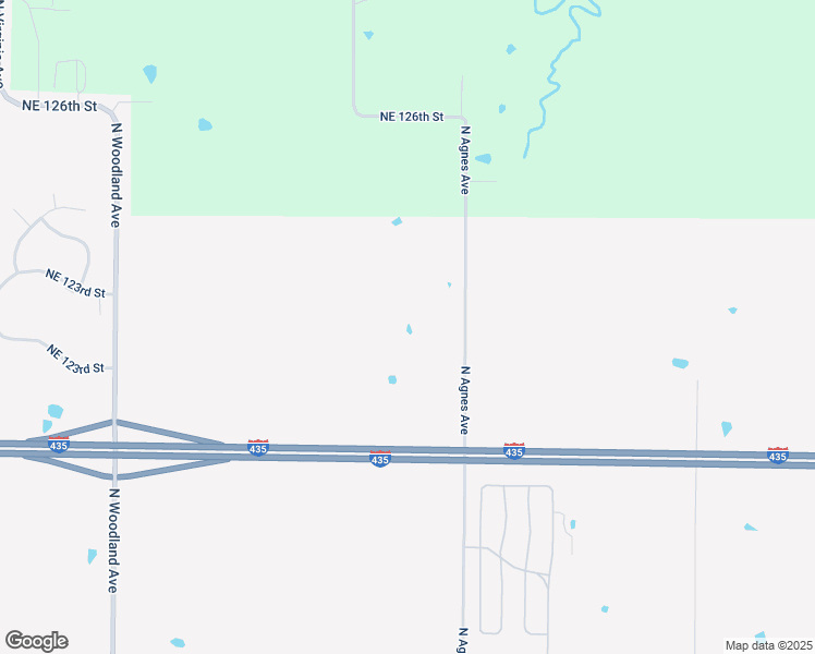 map of restaurants, bars, coffee shops, grocery stores, and more near 12110 North Agnes Avenue in Kansas City