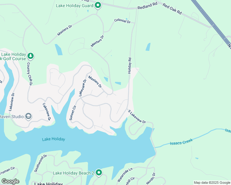 map of restaurants, bars, coffee shops, grocery stores, and more near 101 Putter Place in Cross Junction