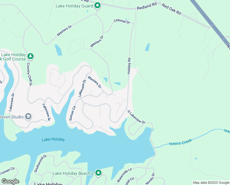 map of restaurants, bars, coffee shops, grocery stores, and more near 101 Putter Place in Cross Junction