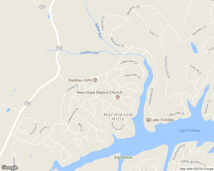 map of restaurants, bars, coffee shops, grocery stores, and more near 309 Dogwood Drive in Cross Junction