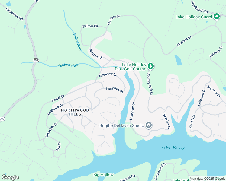 map of restaurants, bars, coffee shops, grocery stores, and more near 1253 Lakeview Drive in Whitacre