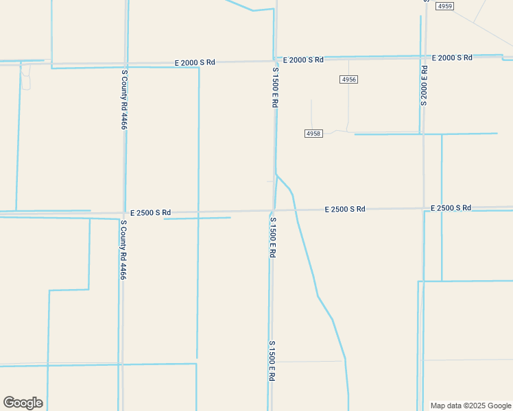 map of restaurants, bars, coffee shops, grocery stores, and more near 1445 East 2500 South Road in Delta