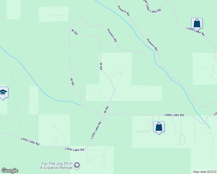 map of restaurants, bars, coffee shops, grocery stores, and more near 41912 Powers Road in Mendocino
