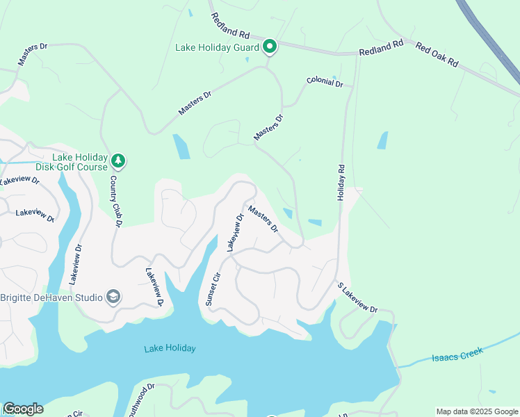 map of restaurants, bars, coffee shops, grocery stores, and more near 103 Masters Drive in Cross Junction