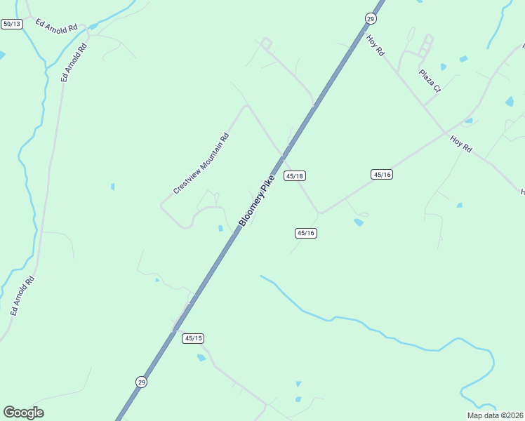 map of restaurants, bars, coffee shops, grocery stores, and more near 1444 Bloomery Pike in Augusta