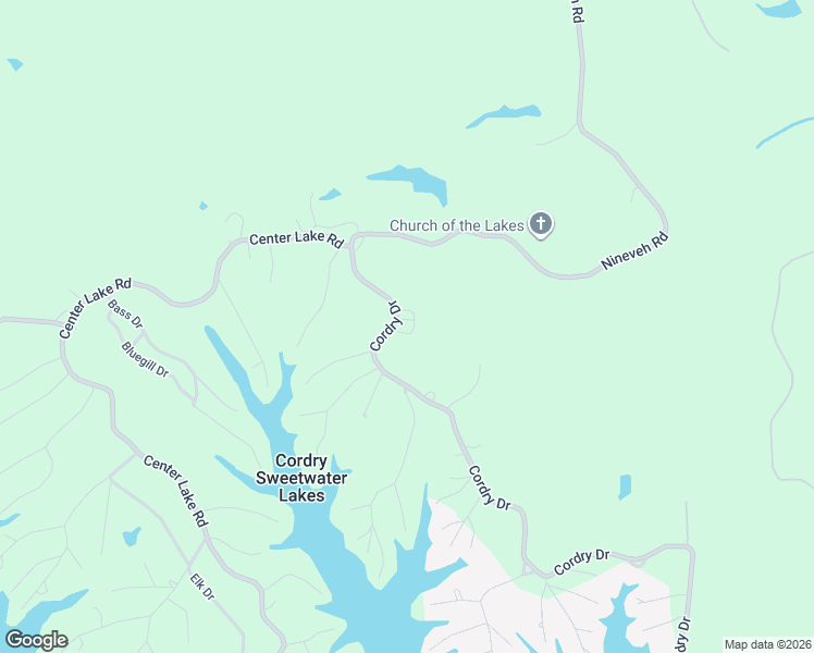 map of restaurants, bars, coffee shops, grocery stores, and more near 8377 Cordry Drive in Nineveh