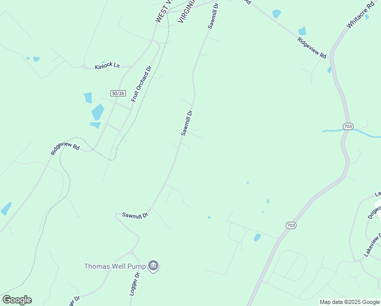 map of restaurants, bars, coffee shops, grocery stores, and more near 451 Sawmill Drive in Gore