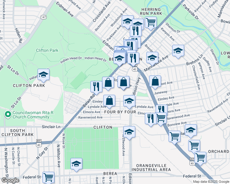 2401 Belair Road, Baltimore MD Walk Score