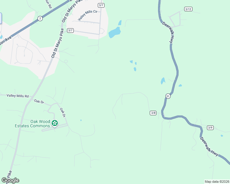 map of restaurants, bars, coffee shops, grocery stores, and more near Williamstown Pike in Waverly
