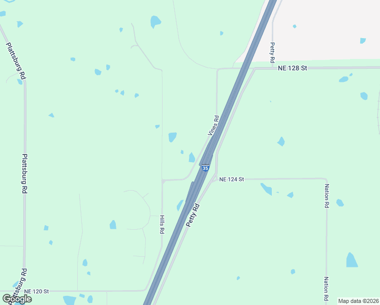 map of restaurants, bars, coffee shops, grocery stores, and more near 12504 Vines Road in Kearney