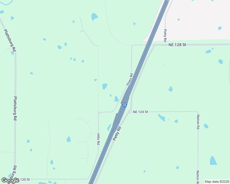map of restaurants, bars, coffee shops, grocery stores, and more near 12504 Vines Road in Kearney