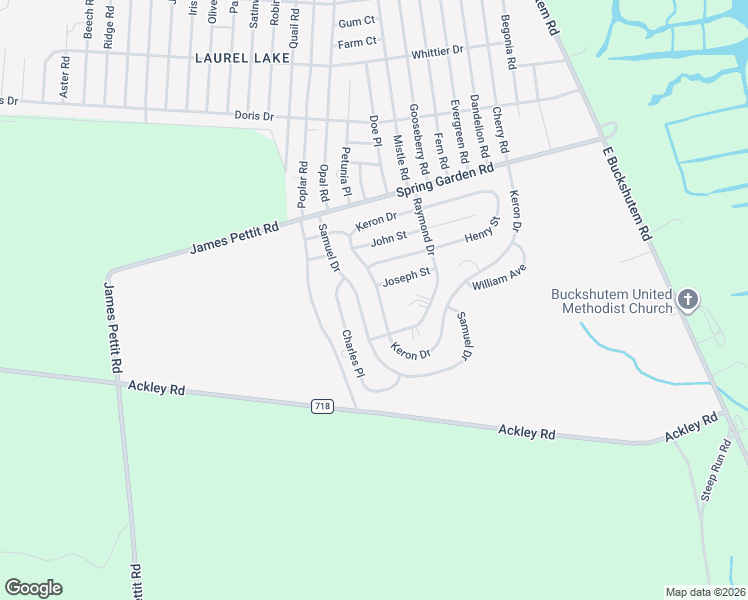 map of restaurants, bars, coffee shops, grocery stores, and more near 7250 Keron Drive in Millville