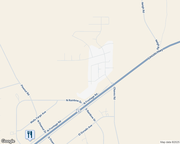 map of restaurants, bars, coffee shops, grocery stores, and more near 151 Snake River Way in Dayton
