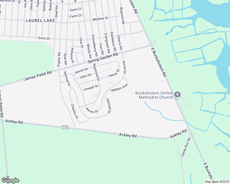 map of restaurants, bars, coffee shops, grocery stores, and more near 7313 William Avenue in Millville