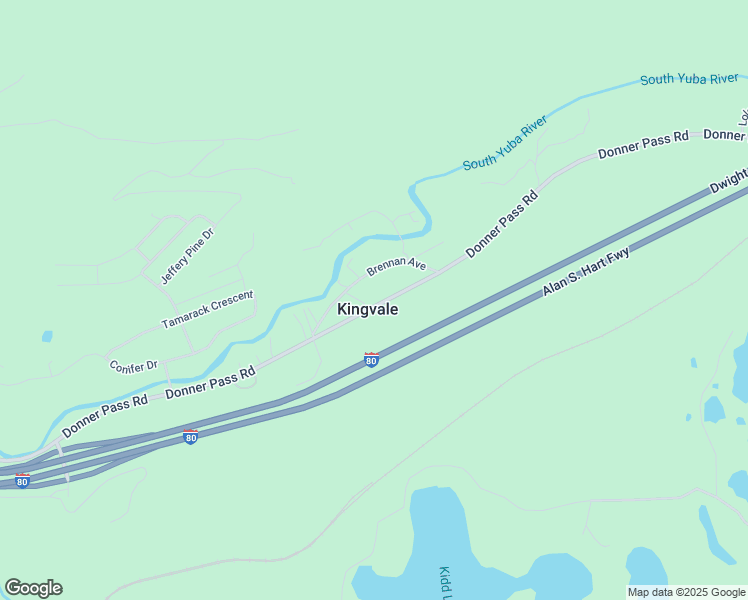 map of restaurants, bars, coffee shops, grocery stores, and more near 51468 Donner Pass Road in Soda Springs